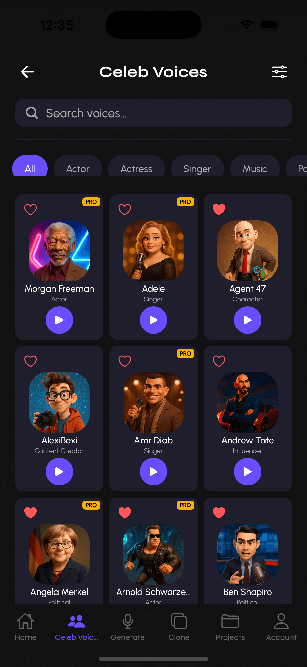 Choose a Voice